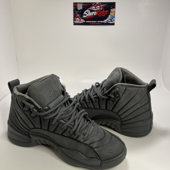 Jordan 12 Retro x PSNY Size 8 Dark Grey 130690-003 OG All‎ Preloved